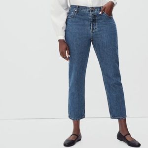 NWT Everlane Curvy 90s Cheeky Straight Jean